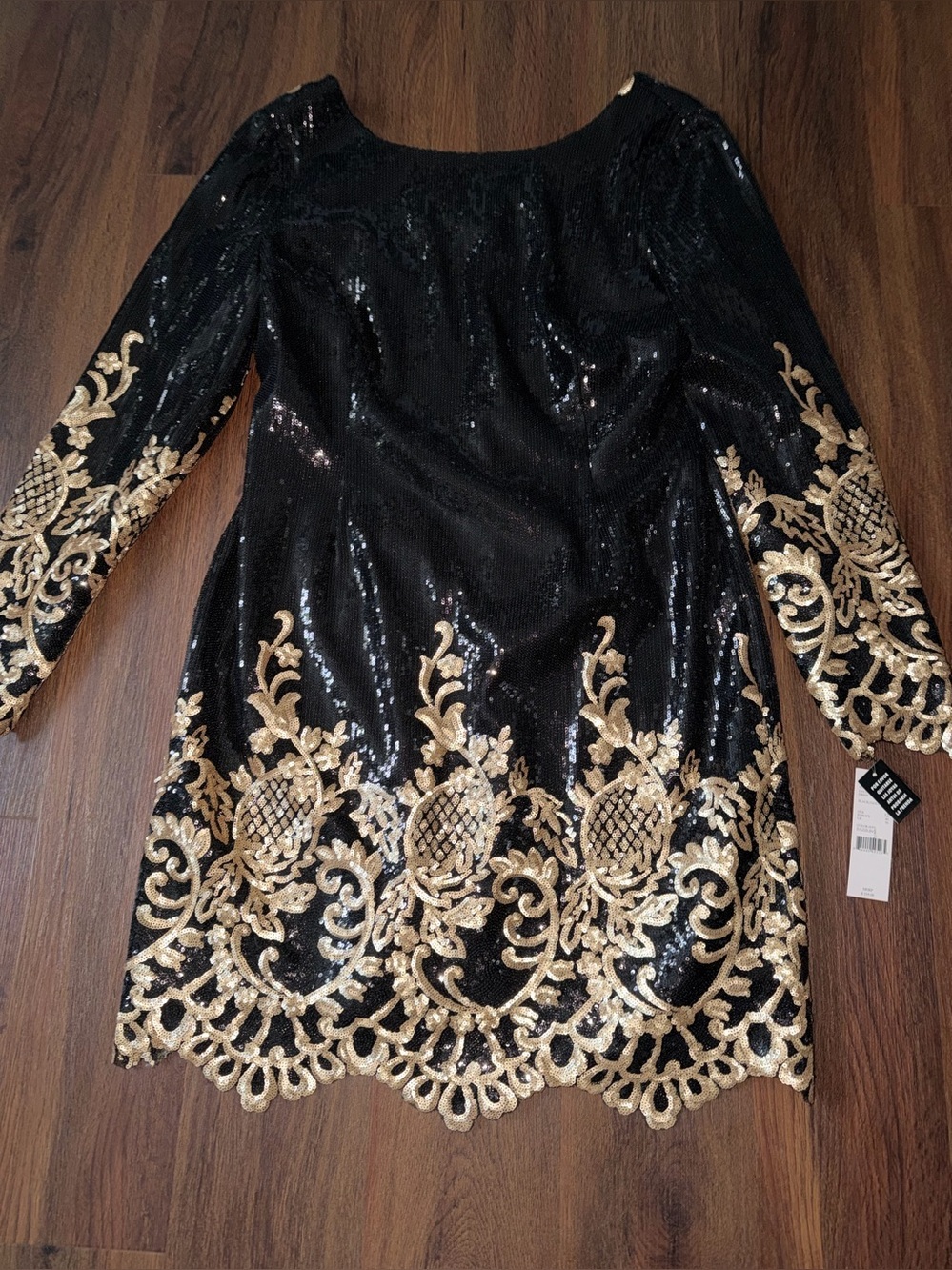 Nwt rare Katherine Kelly collection Calder sequin dress  mini $216 party summer - Picture 8 of 13